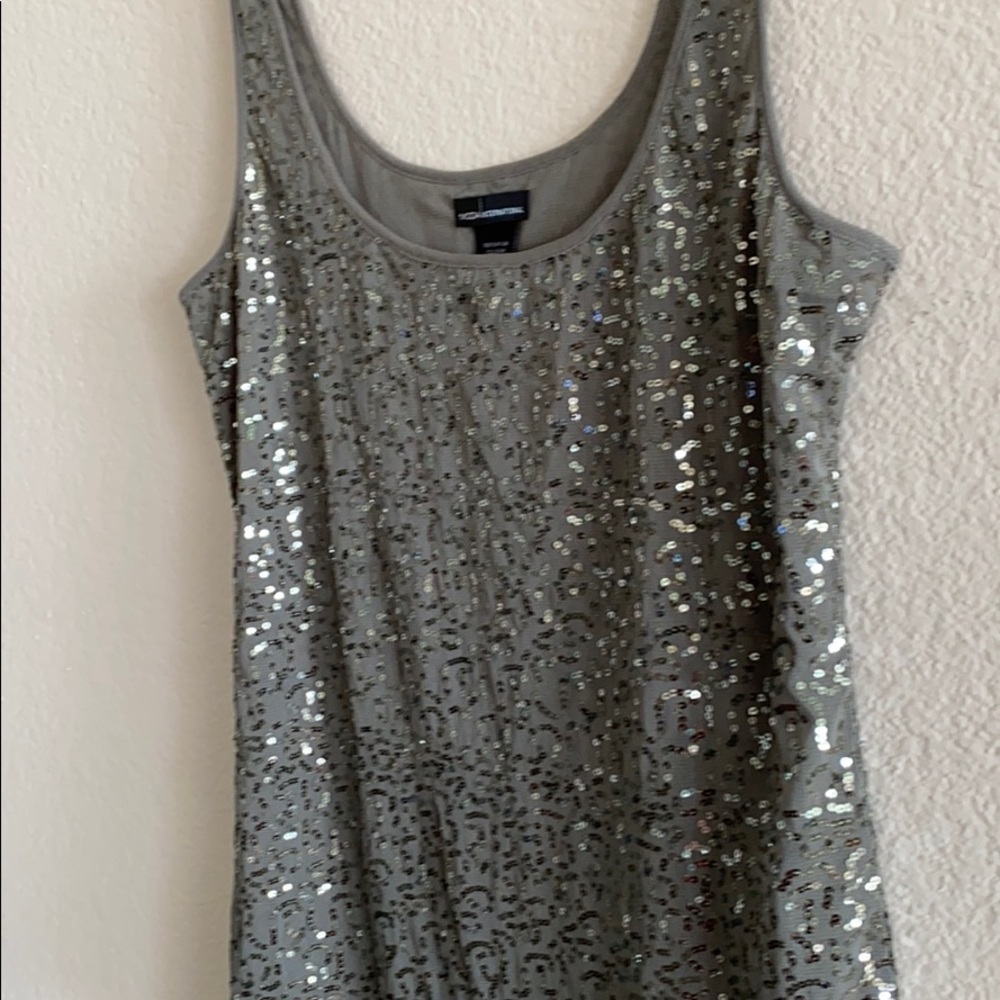 Moda International sequins top - Picture 2 of 5